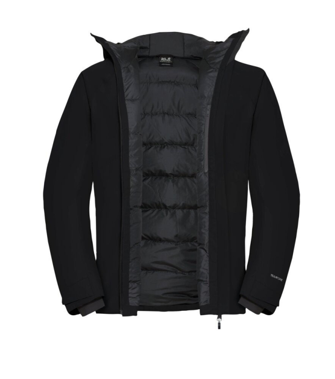 Jack Wolfskin jassen A65299 licht grijs bij Leerentveldvrijetijd.nl
