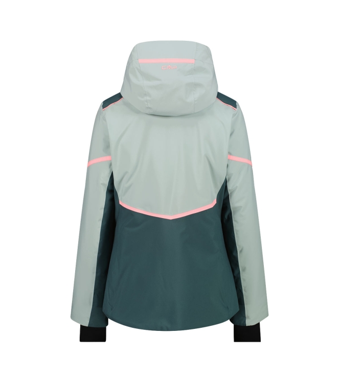 CMP CMP Woman Jacket Fix Hood e421 jade 35W0156 E421 Jade CMP jassen 35W0156 blauw bij Leerentveldvrijetijd.nl