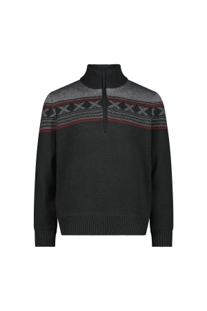 CMP CMP Man Sweat Knitted WP U423 Antracite