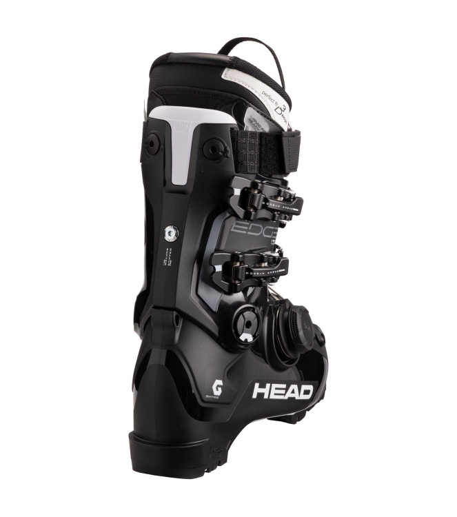 Head Head EDGE 130 HV GW BOA black-white 605305 Black-White Head wintersport schoenen 605305 licht grijs bij Leerentveldvrijetijd.nl