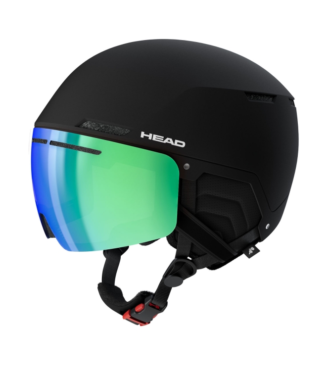 Head Head Cinema Photo skihelm black 326024 Black Head wintersport accessoires 326024 licht grijs bij Leerentveldvrijetijd.nl