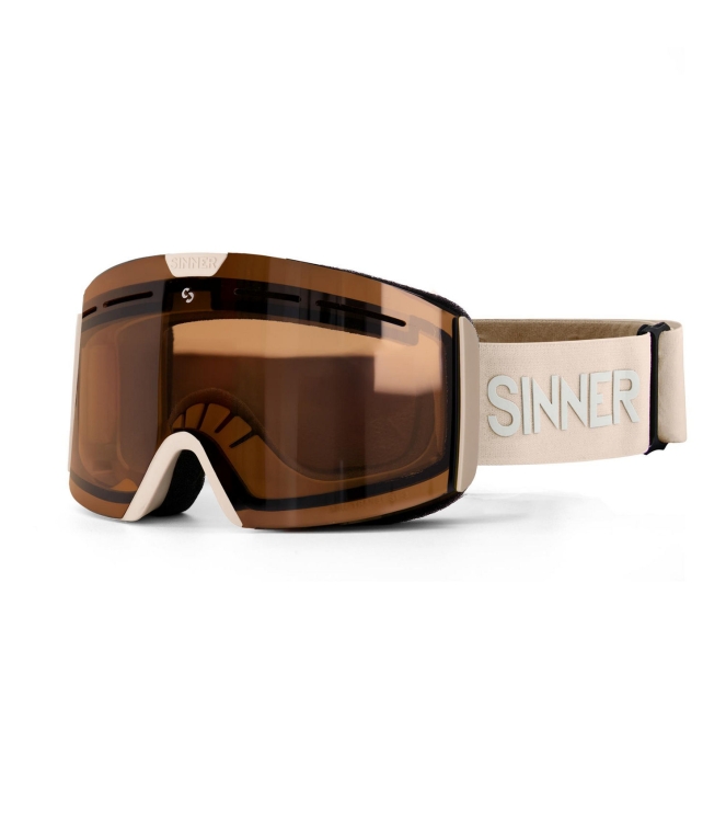 Sinner Sinner Arc Trans+ 20_l gry trns+ fl mr or-sm SIGO-203-20-C18 20_L Gry Trns+ Fl Mr Or-Sm Sinner wintersport accessoires SIGO-203-20-C18 lichtblauw bij Leerentveldvrijetijd.nl