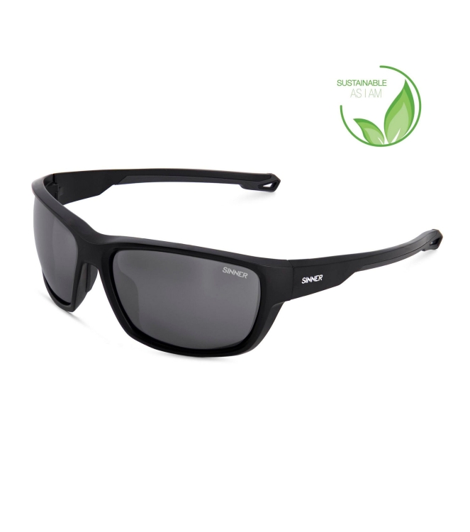 Sinner Sinner Nirapi Sintec® 10_mt blk smoke SISU-931-10-P10 10_Mt Blk Smoke Sinner wintersport accessoires SISU-931-10-P10 lichtblauw bij Leerentveldvrijetijd.nl