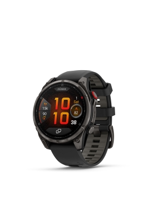 Garmin Garmin Fenix 8 Pro 47 mm,Amoled, LTE, Sapphire Carbon grey DLC-titanium met zwarte/pebble grey si Garmin Garmin Fenix 8 Pro 47 mm,Amoled, LTE, Sapphire Carbon grey DLC-titanium met zwarte/pebble grey si