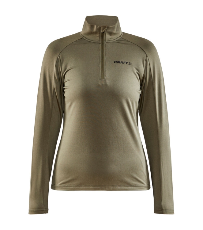 Craft Craft Core Gain Midlayer W rift 1909497 664000 Rift Craft wintersportkleding 1909497 664000 blauw bij Leerentveldvrijetijd.nl