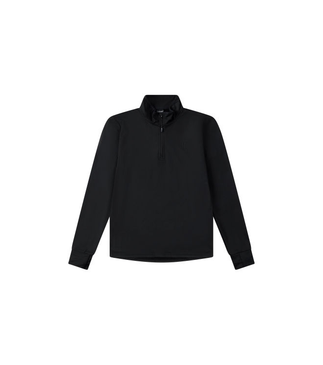 Poederbaas Poederbaas Arctic Pully Men 2.0 1_black PB010710 1_Black Poederbaas wintersportkleding PB010710 licht grijs bij Leerentveldvrijetijd.nl