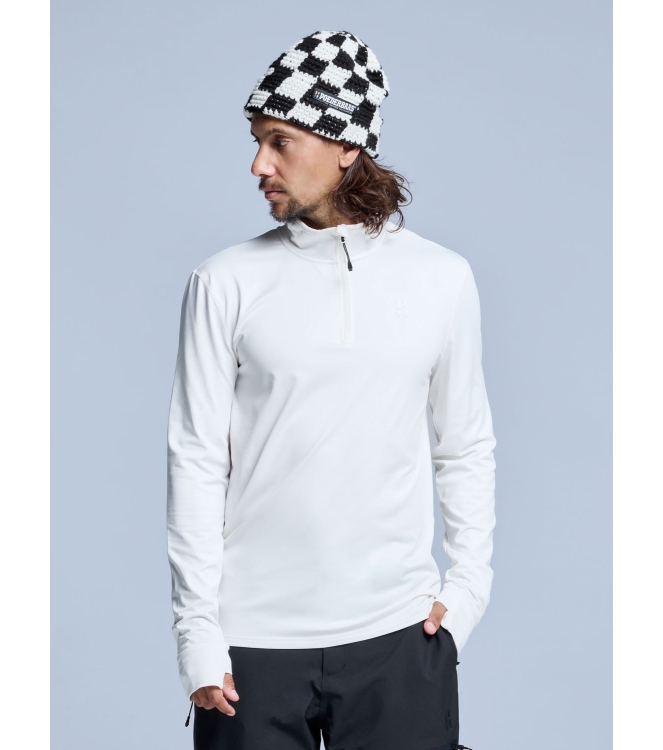 Poederbaas Poederbaas Arctic Pully Men 2.0 102_off white PB010710 102_Off White Poederbaas wintersportkleding PB010710 kiwi bij Leerentveldvrijetijd.nl
