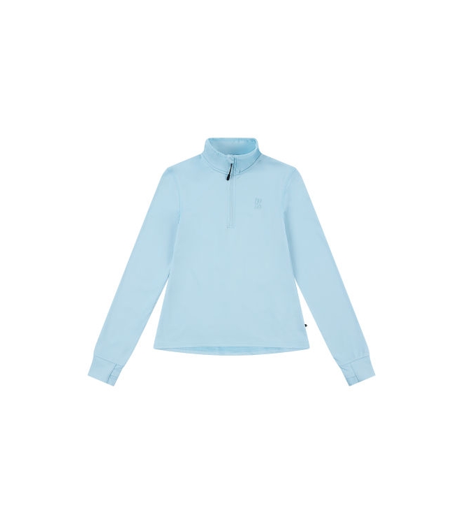 Poederbaas Poederbaas Arctic Pully Women 2.0 404_ice blue PB010712 404_Ice Blue Poederbaas wintersportkleding PB010712 zand bij Leerentveldvrijetijd.nl