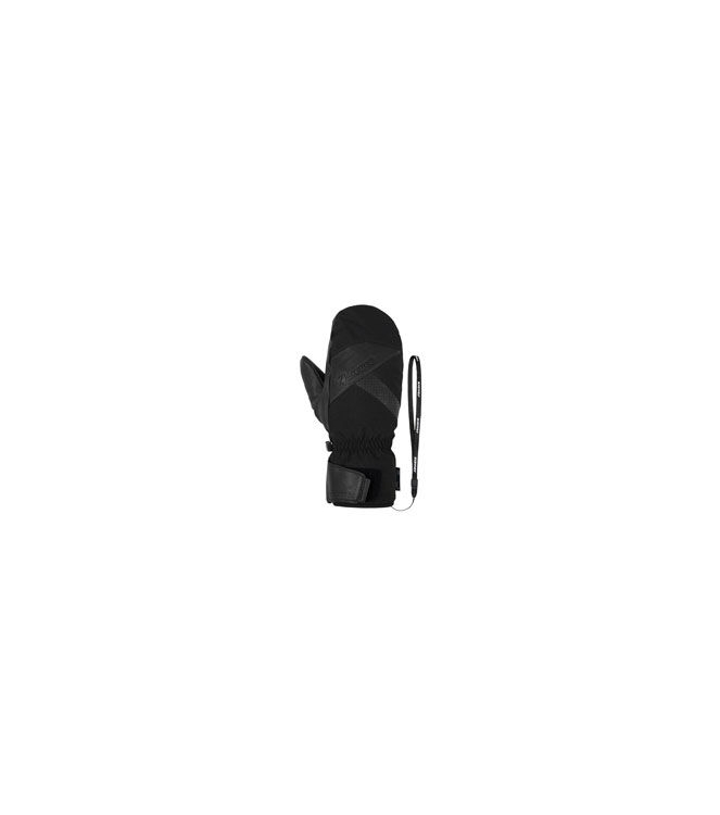 Ziener Ziener Gettero-Z AS® AW Mitten glove 12_black 111015 12_black Ziener wintersportkleding 111015 licht grijs bij Leerentveldvrijetijd.nl