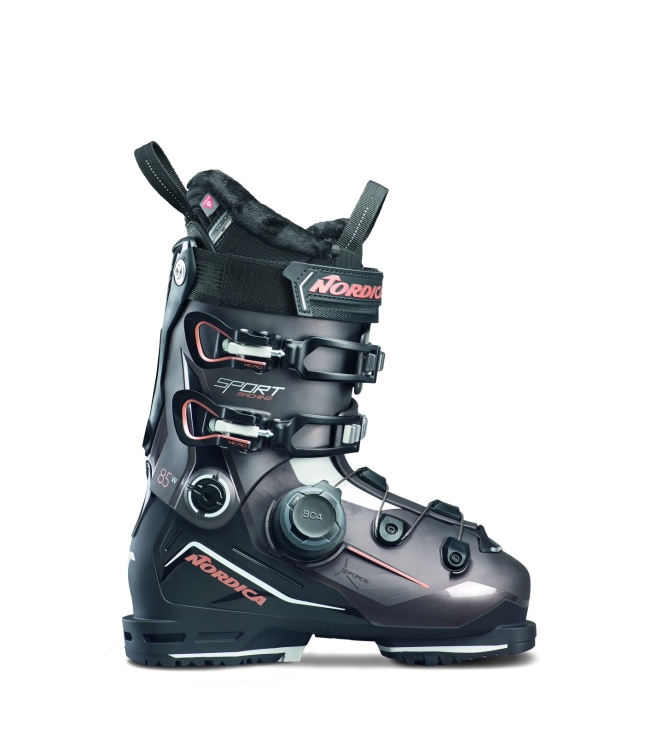 Nordica Nordica Sportmachine 3 85 W BOA (GW) bronze/black/rose NB050S2400-4N2 bronze/black/rose Nordica wintersport schoenen NB050S2400-4N2 licht grijs bij Leerentveldvrijetijd.nl