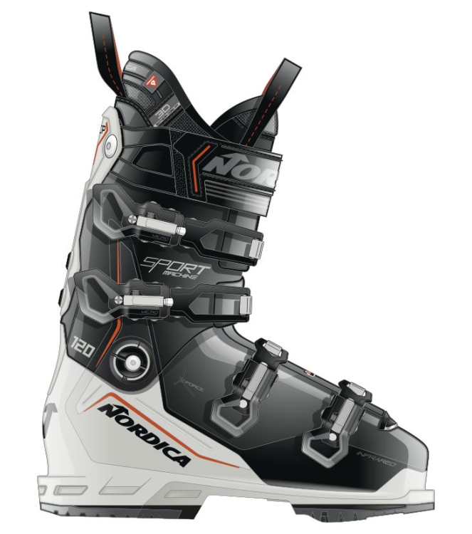 Nordica wintersport schoenen NB050T0401-N96 licht grijs bij Leerentveldvrijetijd.nl