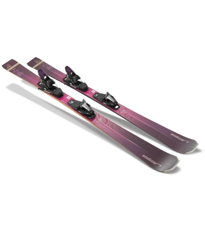 Elan Elan Primetime N°4+ W Shift X + ELX11.0 GW Pu 601.63222.000 Elan ski 601.63222.000 ecru bij Leerentveldvrijetijd.nl