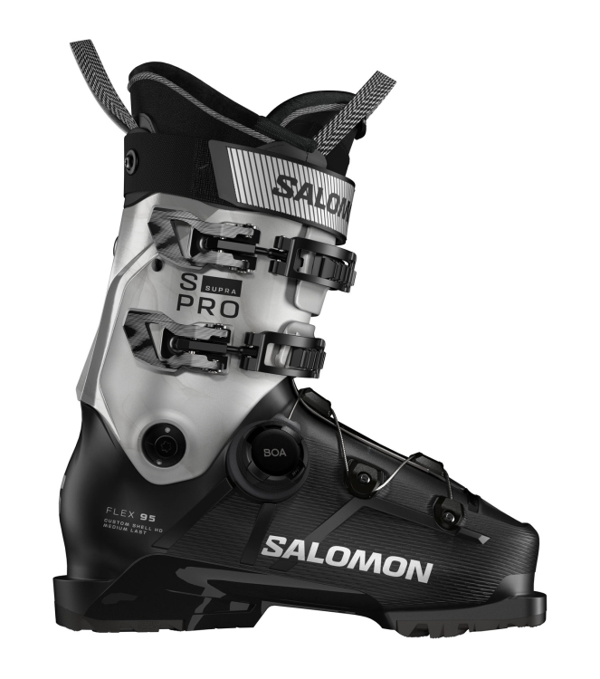 Salomon Salomon S/Pro Supra Boa 95 W black L47888900 Black Salomon wintersport schoenen L47888900 licht grijs bij Leerentveldvrijetijd.nl