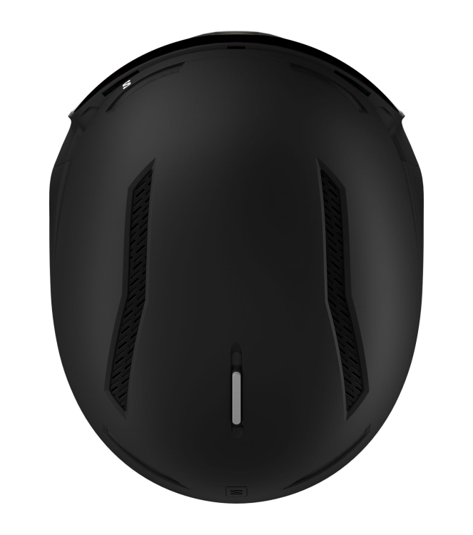 Salomon Salomon Driver Pro Sigphoto Mips skihelm black L47614300 Black Salomon wintersport accessoires L47614300 licht grijs bij Leerentveldvrijetijd.nl