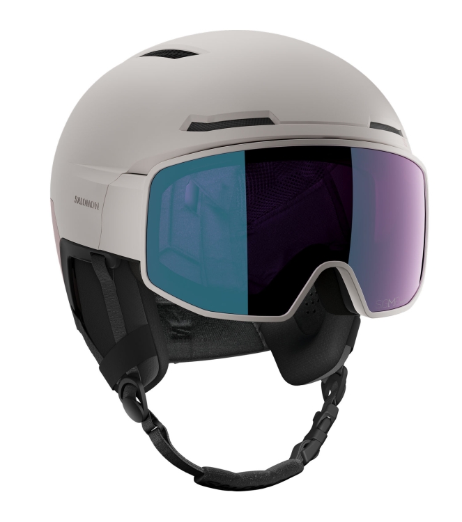 Salomon Salomon Driver Pro Sigphoto Mips skihelm gv L47913600 GV Salomon wintersport accessoires L47913600 donker blauw bij Leerentveldvrijetijd.nl