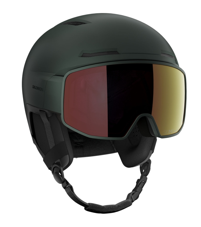 Salomon Salomon Driver Pro Sigphoto Mips skihelm L47913700 Salomon wintersport accessoires L47913700 blauw bij Leerentveldvrijetijd.nl