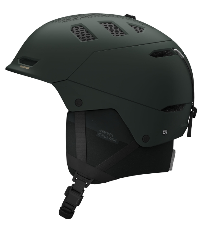 Salomon Salomon Husk Prime skihelm green gables L47905200 Green Gables Salomon wintersport accessoires L47905200 blauw bij Leerentveldvrijetijd.nl