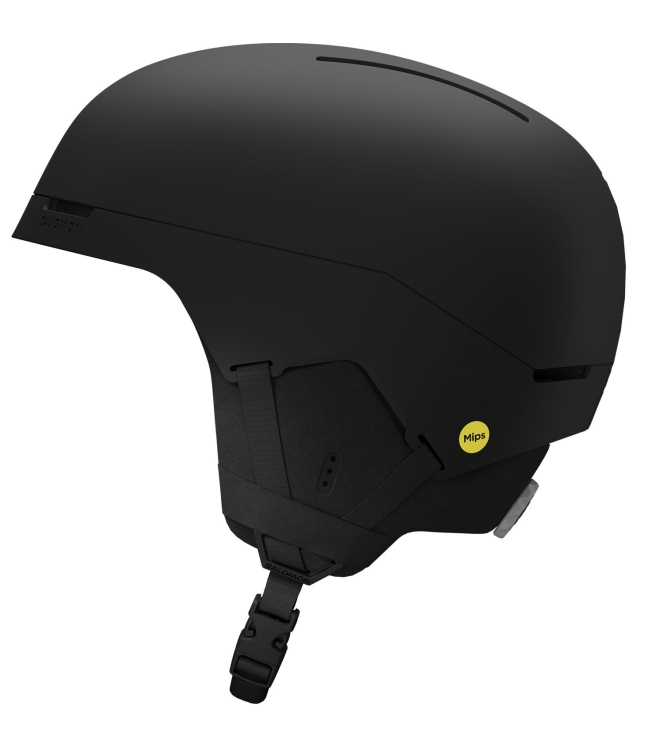 Salomon Salomon Brigade Index Mips skihelm black L47922400 Black Salomon wintersport accessoires L47922400 licht grijs bij Leerentveldvrijetijd.nl