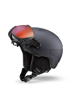 Julbo Julbo Globe Evo Mips Skihelm met visier Reactiv 0-4 High Dark Gray Julbo Julbo Globe Evo Mips Skihelm met visier Reactiv 0-4 High Dark Gray