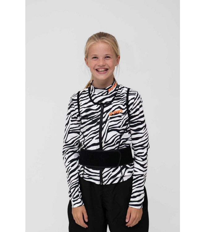 Spines Spines Thermoshirt zebra SP-TS Zebra Spines wintersport accessoires SP-TS roze bij Leerentveldvrijetijd.nl