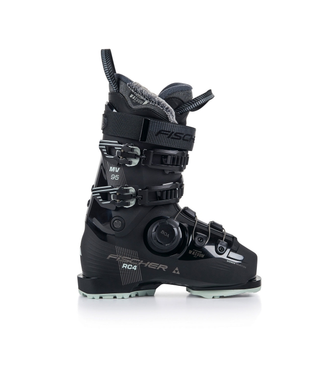 Fischer Fischer RC4 95 MV Vac Boa black U06925 Black Fischer wintersport schoenen U06925 licht grijs bij Leerentveldvrijetijd.nl