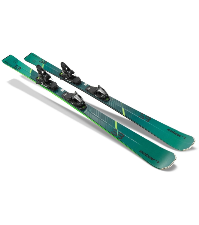 Elan Elan Primetime 33 Fusion X + EM 11.0 GW  601.60160.000  Elan ski 601.60160.000 ecru bij Leerentveldvrijetijd.nl