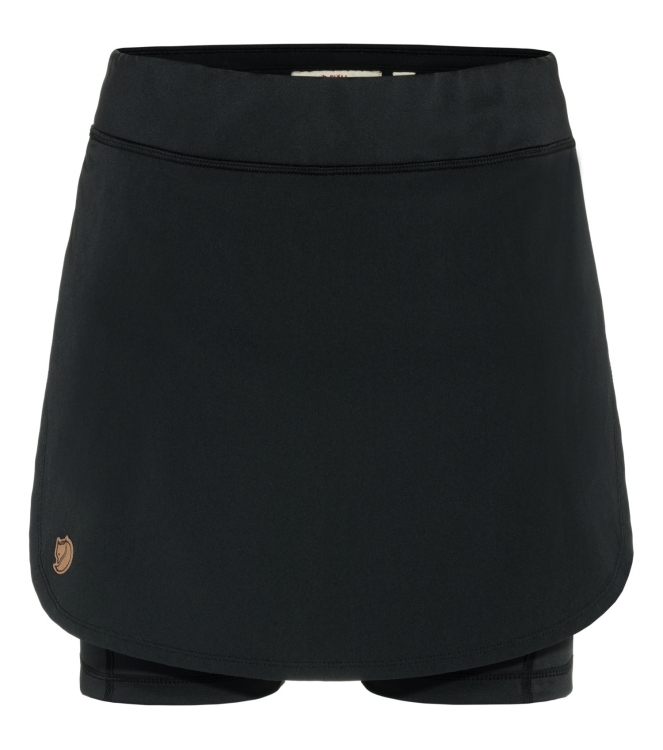 Fjällräven Fjällräven Abisko Midsummer Skort W black F84780 550 Black Fjällräven broeken F84780 550 licht grijs bij Leerentveldvrijetijd.nl