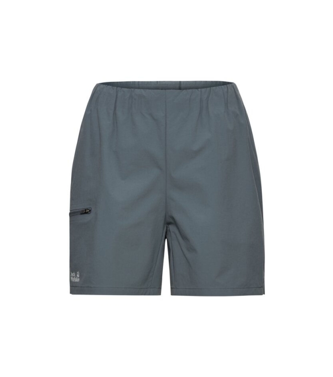 Jack Wolfskin Jack Wolfskin Prelight Trail Shorts W f0303_grey odessa A65854 F0303_grey odessa Jack Wolfskin broeken A65854 lichtblauw bij Leerentveldvrijetijd.nl