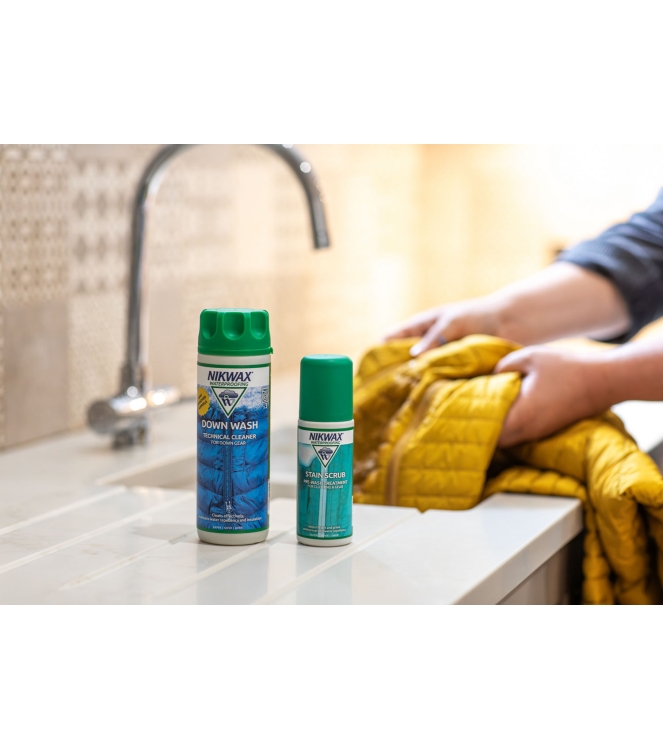 Nikwax Nikwax Stain scrub 125ml 761 Nikwax wasmiddel kleding 761 ecru bij Leerentveldvrijetijd.nl