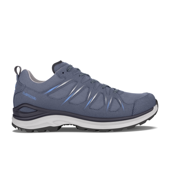 Lowa Lowa Innox Evo II GTX 7942 steelblue/ocean LM311416 7942 steelblue/ocean Lowa wandelschoenen LM311416 antraciet bij Leerentveldvrijetijd.nl