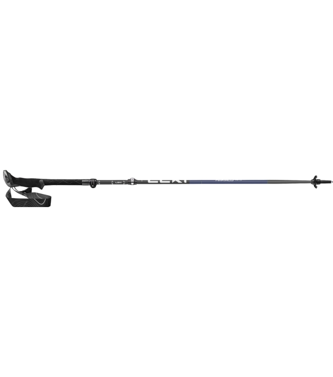 Leki Leki Makalu FX TA black/stone-blue-dark/white LT65620751 black/stone-blue-dark/white Leki wandelstokken LT65620751 licht grijs bij Leerentveldvrijetijd.nl
