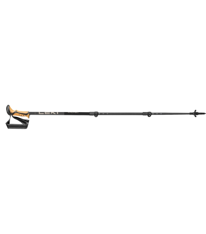 Leki Leki Khumbu Lite black/pale-clay-light/dark-anthracite LT65621531 black/pale-clay-light/dark-anthracite Leki wandelstokken LT65621531 licht grijs bij Leerentveldvrijetijd.nl
