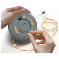 calex Outdoor Battery Rechargeable Stringlight 4301004401