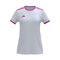 adidas CU ENT26 Jersey Shortsleeve Women White/Pink KB4027