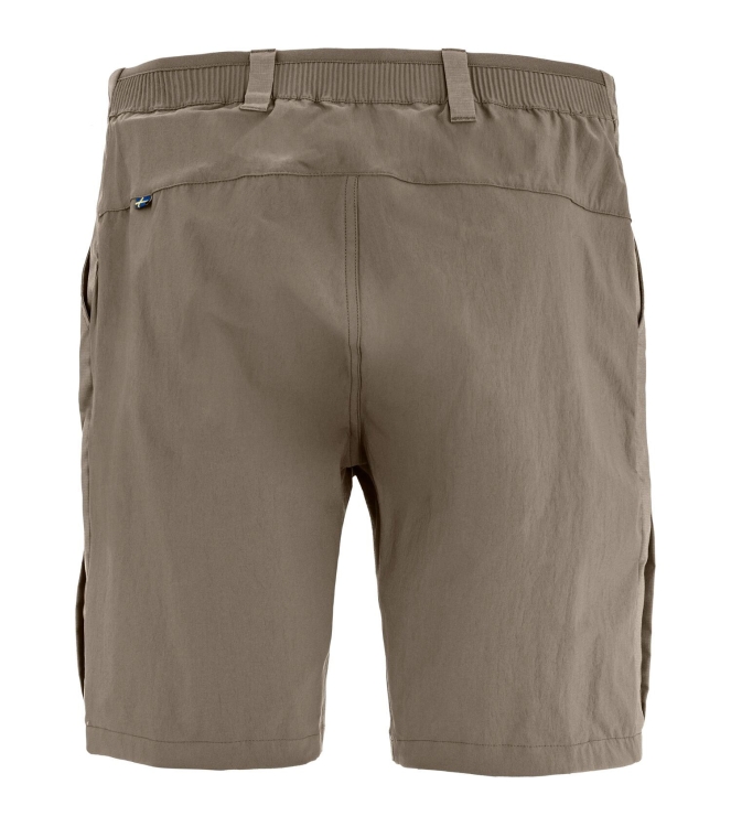 Fjällräven Fjällräven Abisko Hybrid Trail Shorts M 244_suede brown F12200209 244_Suede Brown Fjällräven broeken F12200209 marine bij Leerentveldvrijetijd.nl