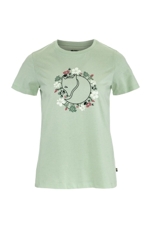 Fjällräven Fjällräven Fjällblomster Fox T-shirt W 637_Soft Jade