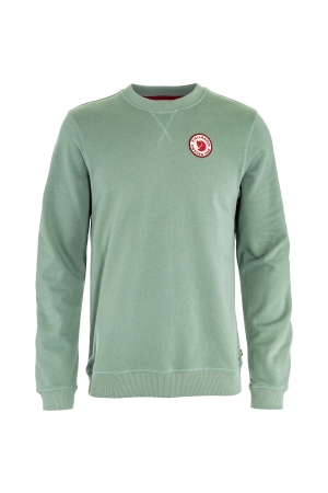 Fjällräven Fjällräven 1960 Logo Badge Sweater M 674_Misty Green