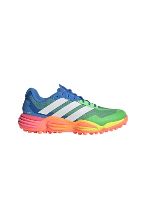 Adidas Adidas Adipower Hockey 4 Ltd. 26/27 Blue-White-Green Adidas Adidas Adipower Hockey 4 Ltd. 26/27 Blue-White-Green