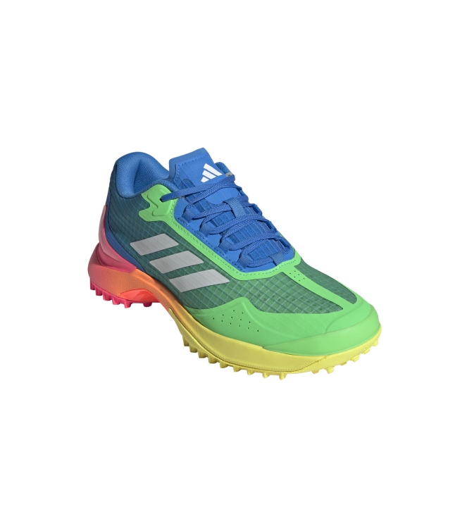 Adidas Adidas Fabela X 2 Ltd. 26/27 blue-white-green KJ1239 Blue-White-Green Adidas hockeyschoenen KJ1239 cobalt bij Leerentveldvrijetijd.nl