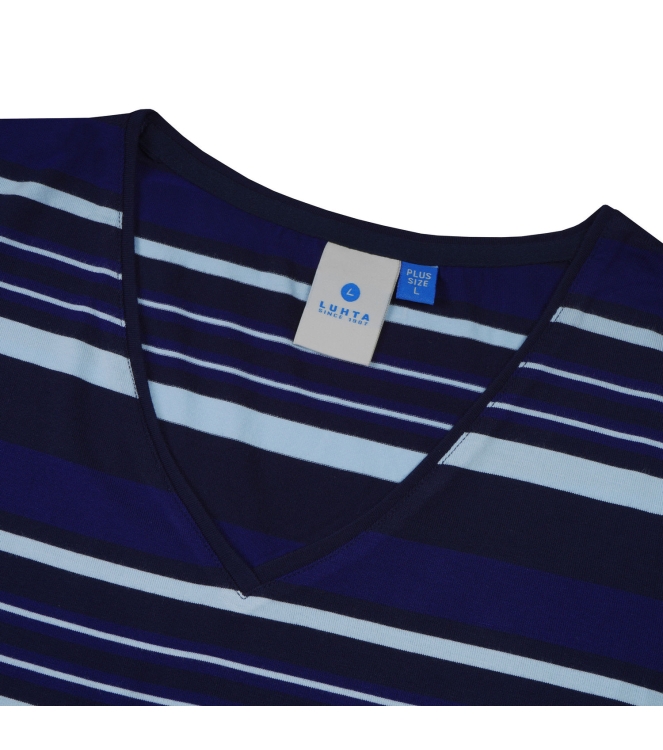 Luhta Luhta Kivihaka 390_dark blue 9_39280_335_L 390_Dark Blue Luhta fleeces en truien 9_39280_335_L geen kleur bij Leerentveldvrijetijd.nl