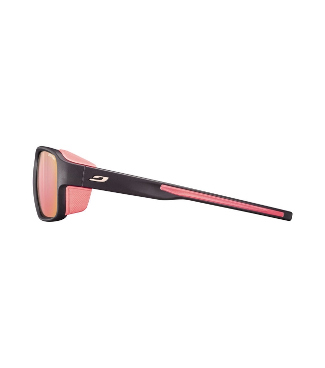 Julbo Julbo Monterosa 2 Spectron 3 donkerpaars / roze J5421126 Donkerpaars / Roze Julbo wintersport accessoires J5421126 blauw combinatie bij Leerentveldvrijetijd.nl