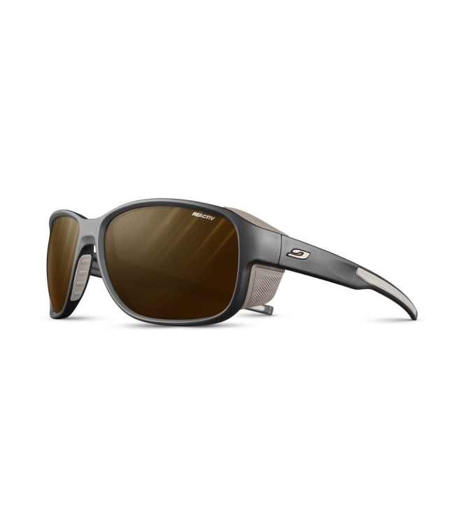Julbo Julbo Monterosa 2 Reactiv 2-4 Polarized zwart / bruin J5425014 Zwart / Bruin Julbo wintersport accessoires J5425014 licht grijs bij Leerentveldvrijetijd.nl