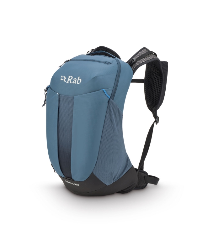 Rab Rab Airox 18 tmb_tempest blue QAQ-09 TMB_Tempest Blue Rab tassen QAQ-09 antraciet bij Leerentveldvrijetijd.nl