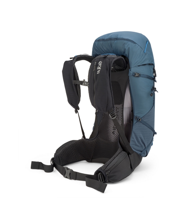 Rab Rab Airox 36 tmb_tempest blue QAQ-16 TMB_Tempest Blue Rab tassen QAQ-16 antraciet bij Leerentveldvrijetijd.nl