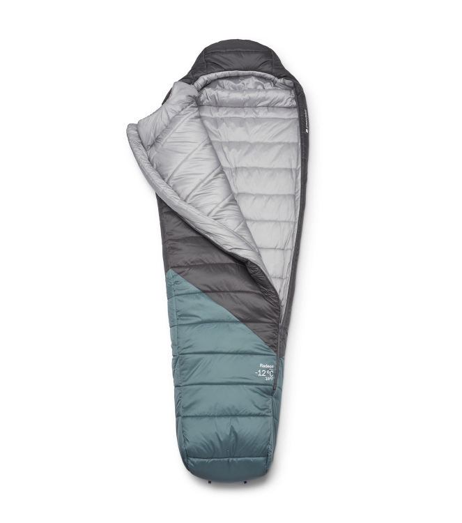 Rab Rab Radeon-12C / 10F sgh_sage/graphene QSS-25 SGH_Sage/Graphene Rab slapen QSS-25 blauw bij Leerentveldvrijetijd.nl