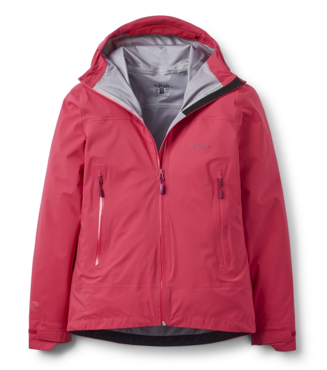 Rab Rab Firewall Light Jacket Wmns wtm_watermelon QWI-66 WTM_Watermelon Rab jassen QWI-66 ivoor bij Leerentveldvrijetijd.nl