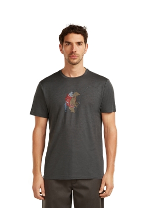 Icebreaker Icebreaker M M 150 Tech L SS T  Bear 0A11_Obsidian