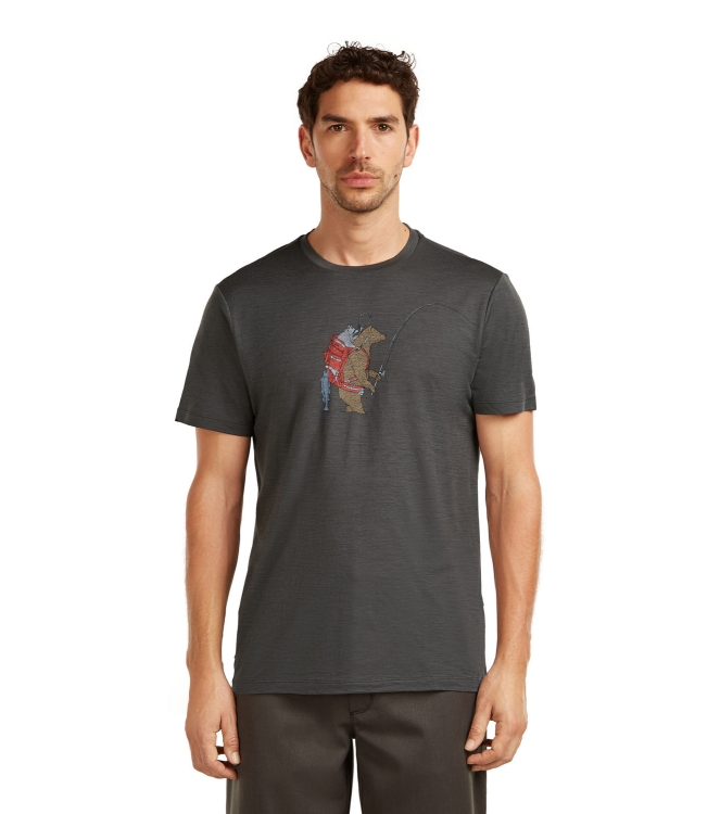 Icebreaker fleeces en truien IB0A57FU lichtblauw bij Leerentveldvrijetijd.nl