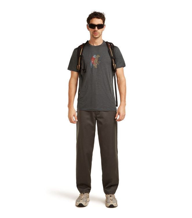 Icebreaker fleeces en truien IB0A57FU lichtblauw bij Leerentveldvrijetijd.nl