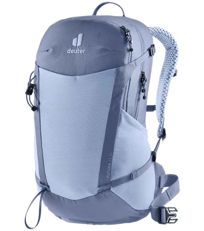 Deuter Deuter Futura 21 SL Dagtour rugzak 1012_polar-bluejay DR3400026 1012_polar-bluejay Deuter tassen DR3400026 zand bij Leerentveldvrijetijd.nl